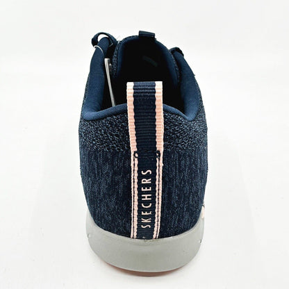 Skechers Arch Fit Refine Lavish Wish Navy Womens Size 6.5 Athletic Sneakers