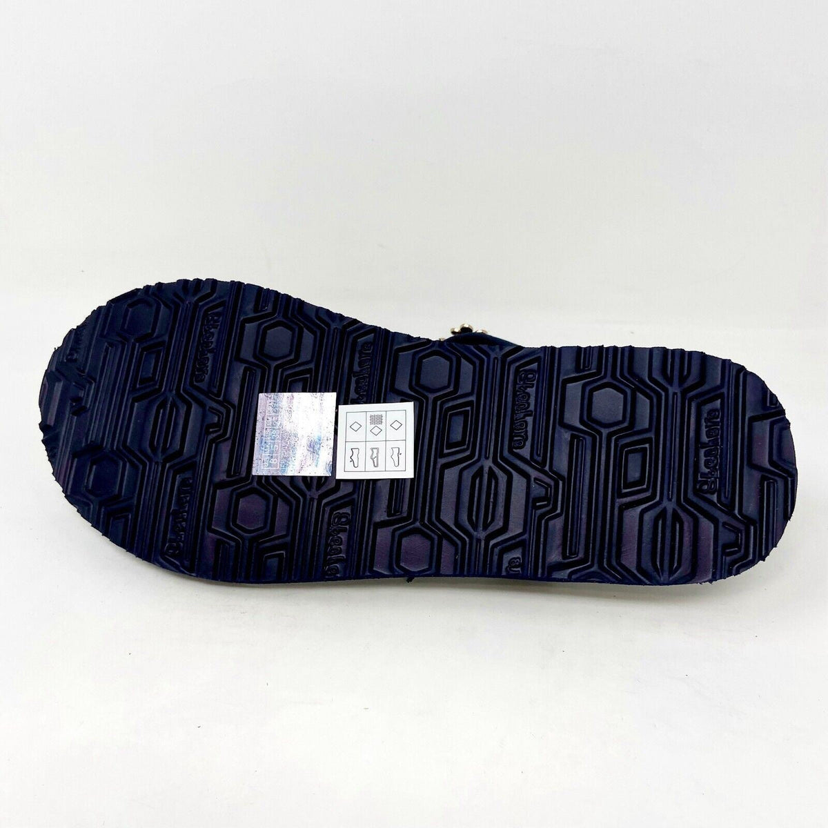 Skechers Meditation Glass Daisy Navy Multi Womens Slingback Thong Sandals