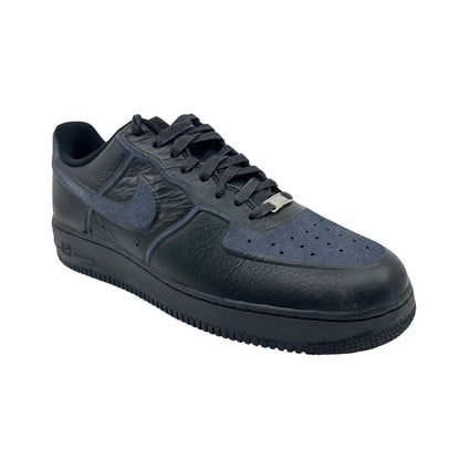 Nike Air Force 1 Premium Skive TEC VT Triple Black Mens Athletic Sneaker