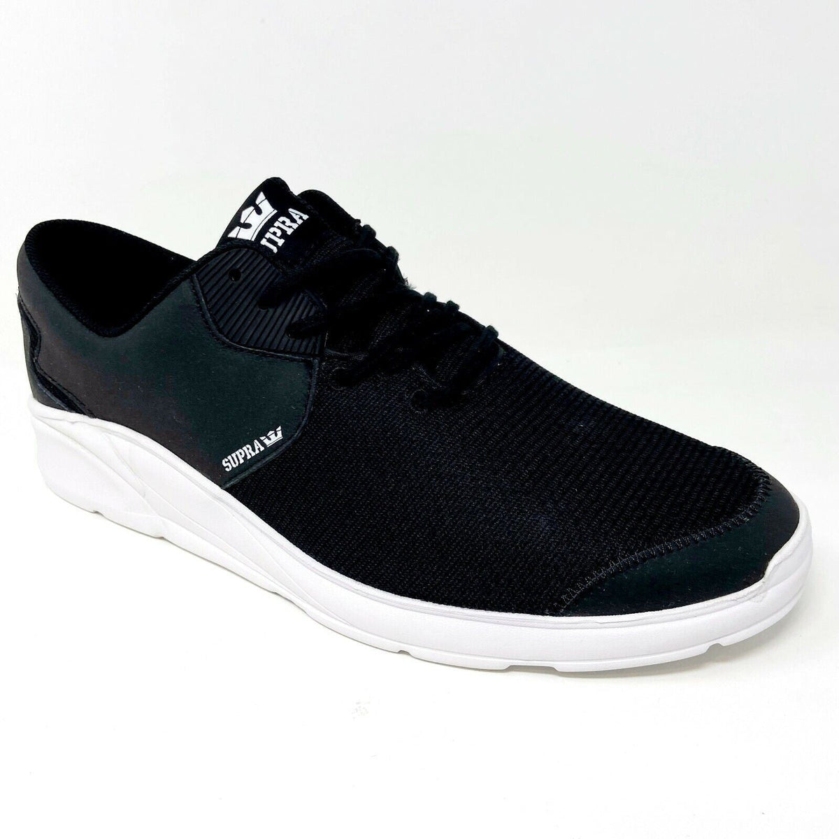 Supra Noiz Black White Mens Size 14 Skateboard Sneakers S56016