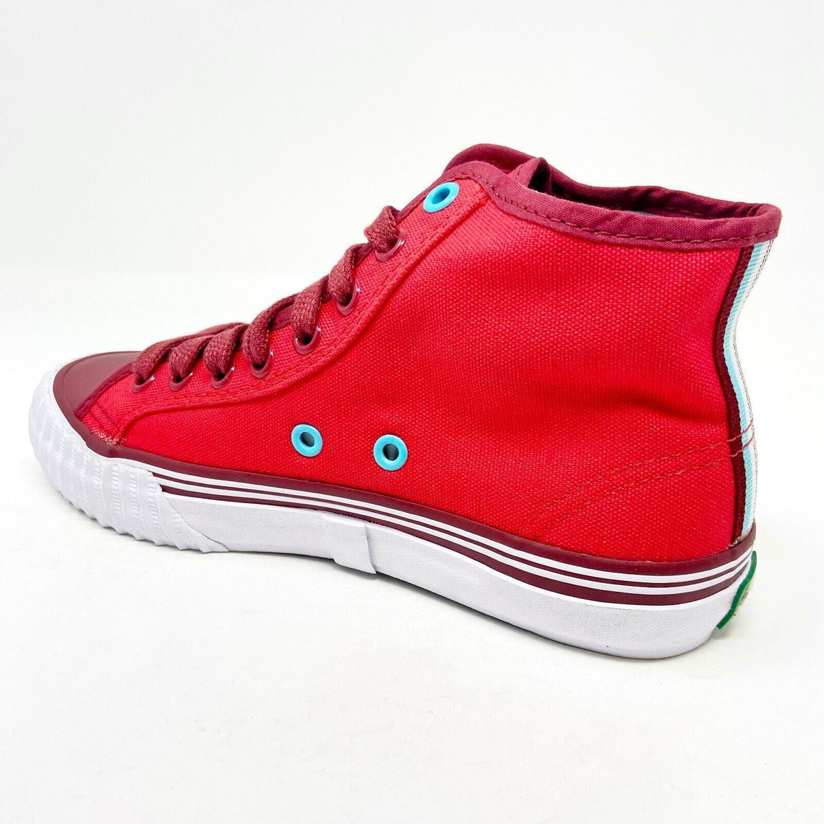 PF Flyers Center Hi Red White Kids Retro Casual Shoes PK12OH3I