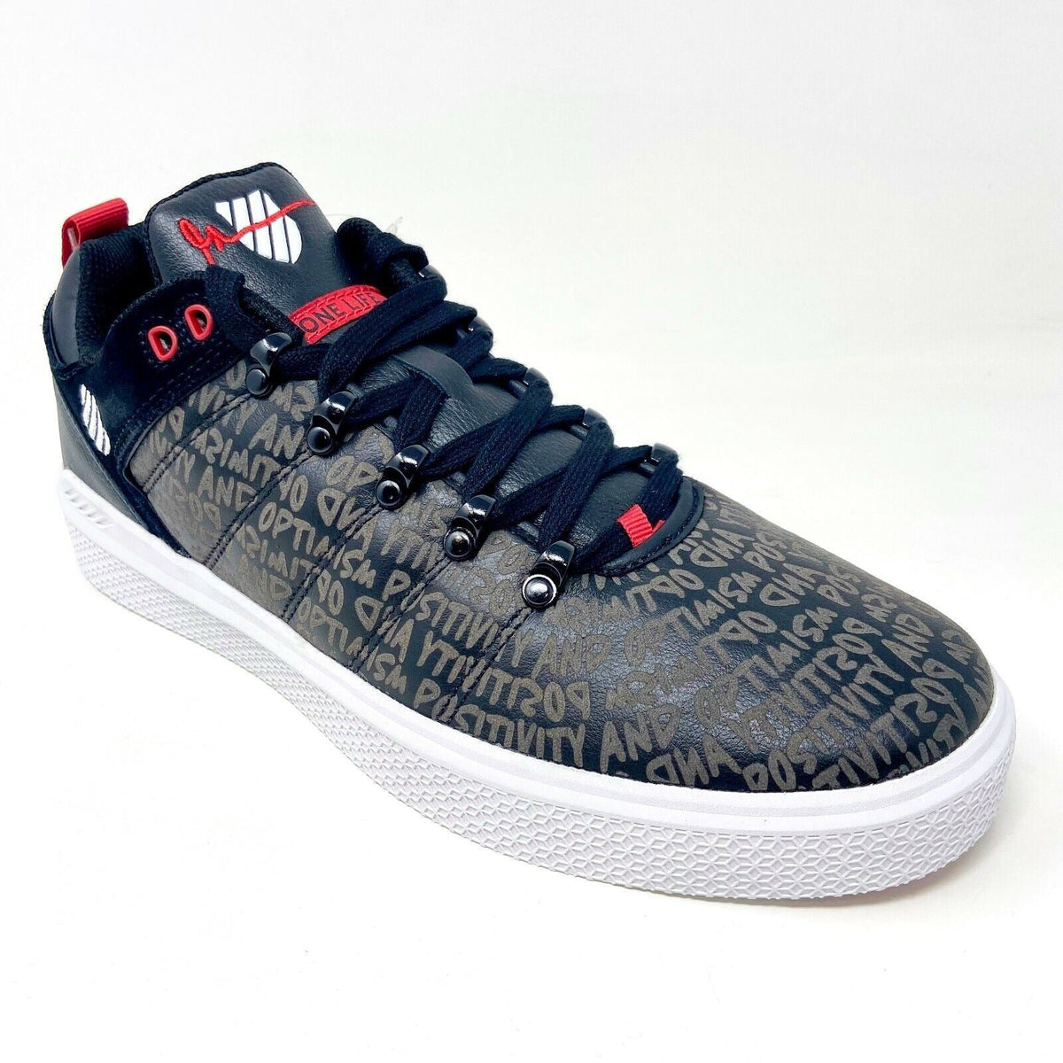 K Swiss x Gary Vee Low Black White Positivity & Optimism Mens Shoes Sneakers