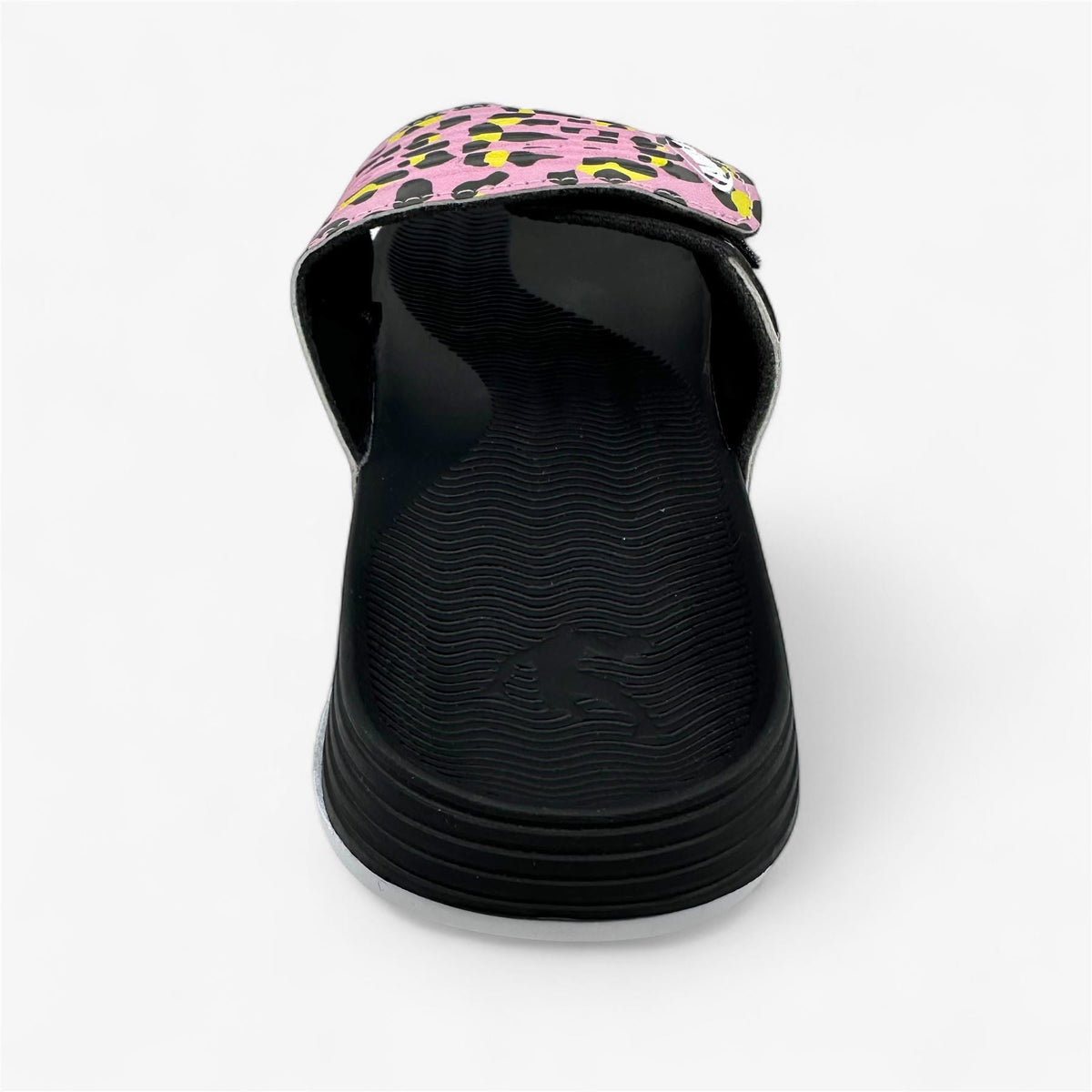 AND1 Nothin But Net Pink Leopard Kids Girls Sandal Slide