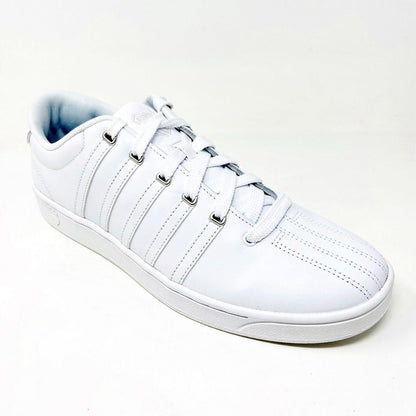 K-Swiss Court Pro II CMF White Silver Mens Size 8.5 Tennis Sneakers 03629 155