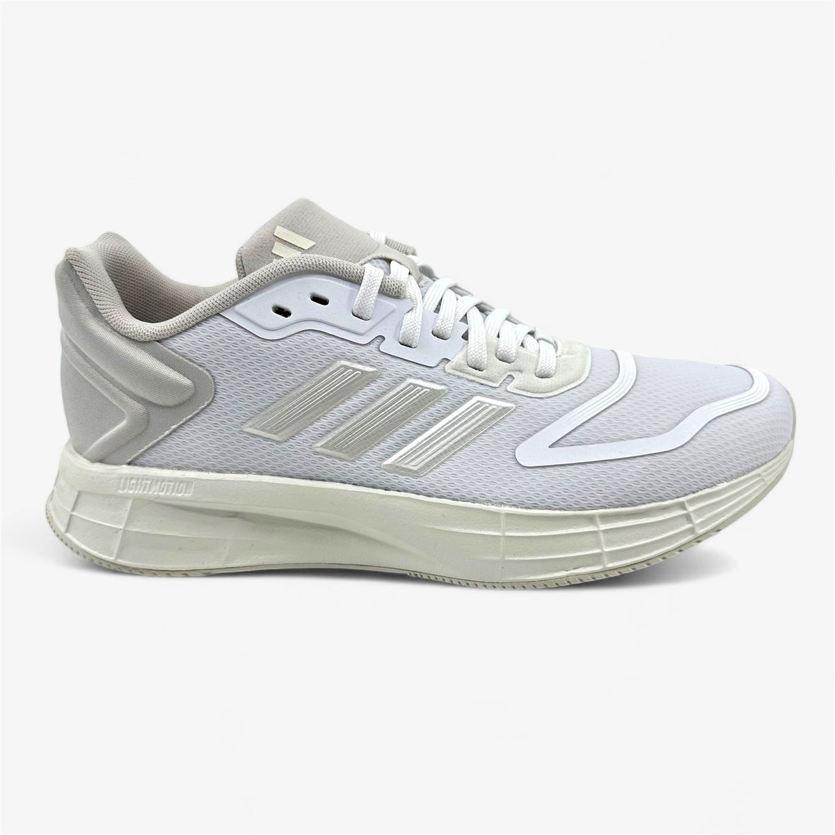 Adidas Duramo 10 Blue Fusion Cloud White Womens Athletic Sneaker