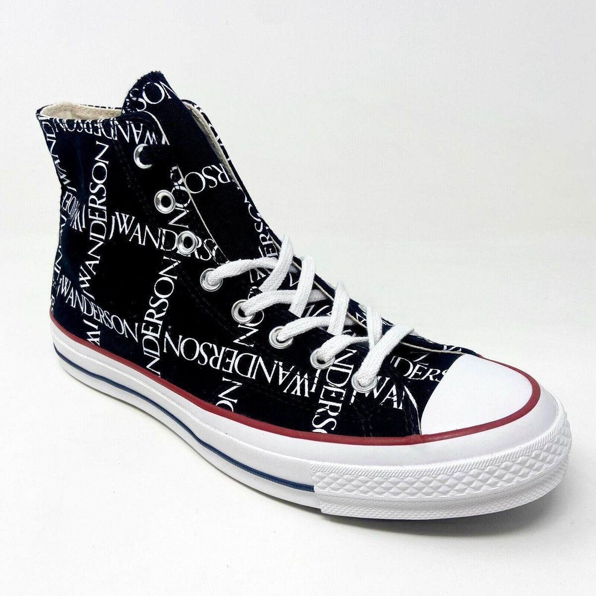 Converse Chuck 70 Hi x JW Anderson Black White Insign Mens Shoes 160807C
