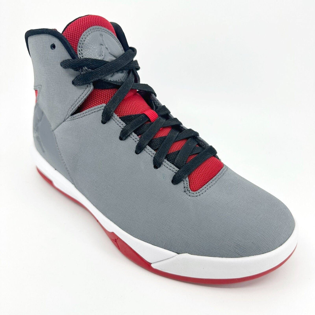 Jordan Air Imminent Grey University Red Black White Mens Sneakers 705077 003