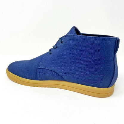 Clae Strayhorn Textile Deep Navy Canvas Mens Premium Sneakers