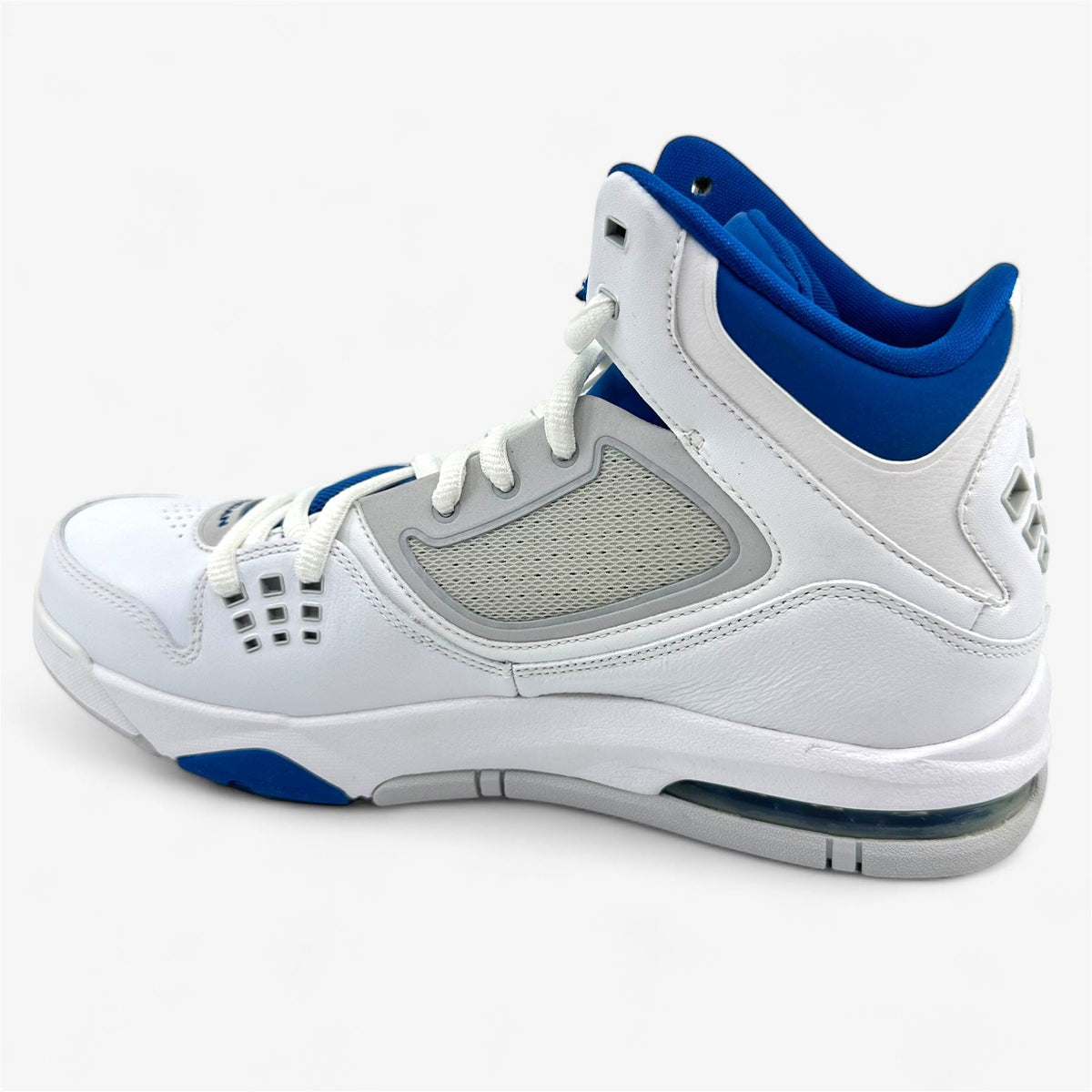 Jordan Flight 23 RST White Military Blue Natural Grey Mens Athletic Sneaker