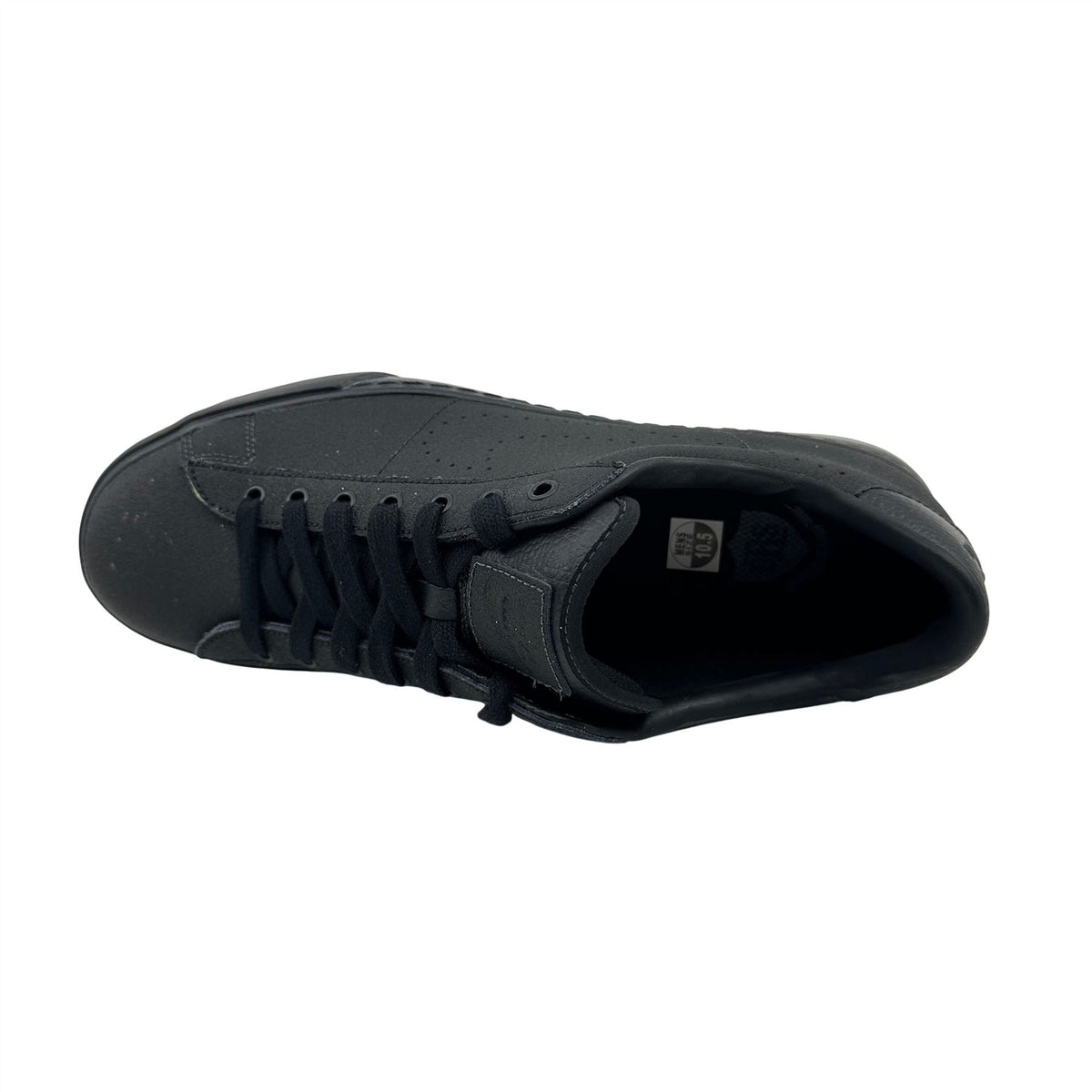 Nike Sweet Classic Leather Premium Tripe Black Mens Athletic Sneaker