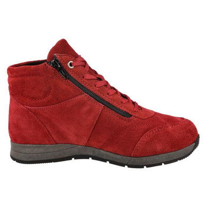 Womens Extra Wide Fit Boots by Flat DB Shoes - Lace up