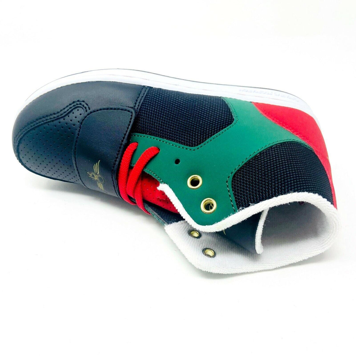 Creative Recreation Cesario Black Emerald Red Youth Kids Sneakers