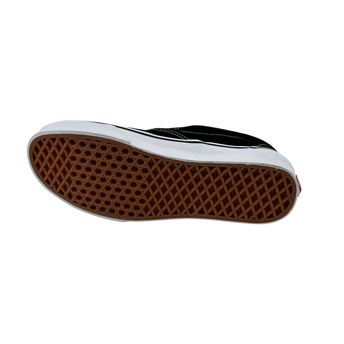 VANS Classic Slip On Black White Womens Athletic Sneaker