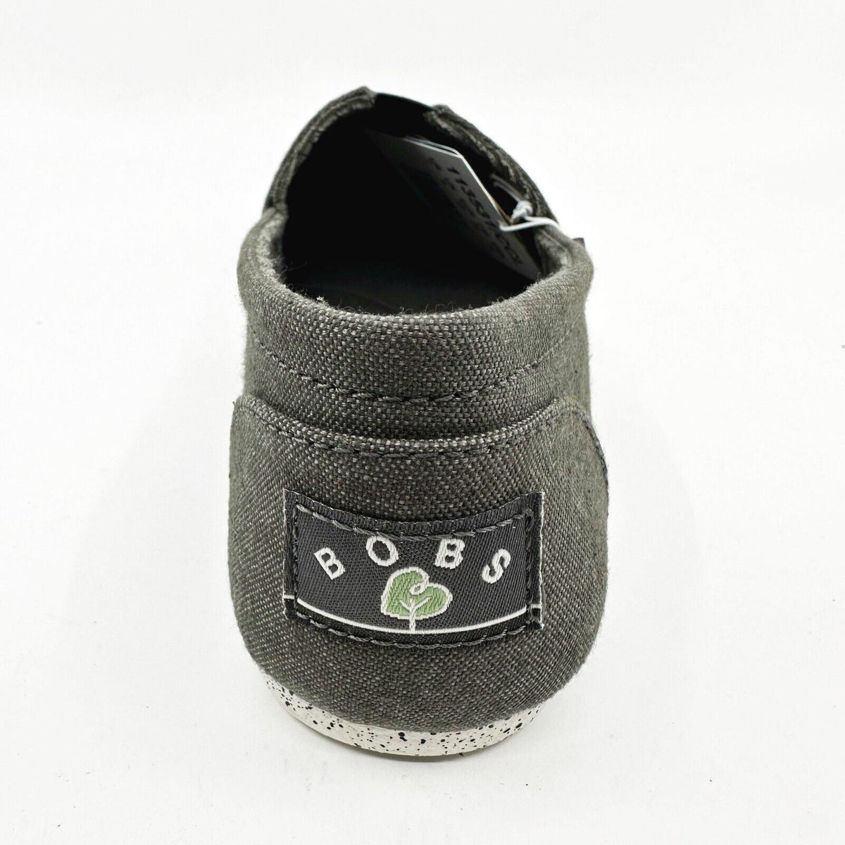 Skechers Bobs Plush Natural Kiss Charcoal Womens Size 7 Casual Flats