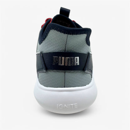 PUMA Ignite Fasten8 Quarry Silver Navy Mens Size 8.5 Waterproof Golf Shoes
