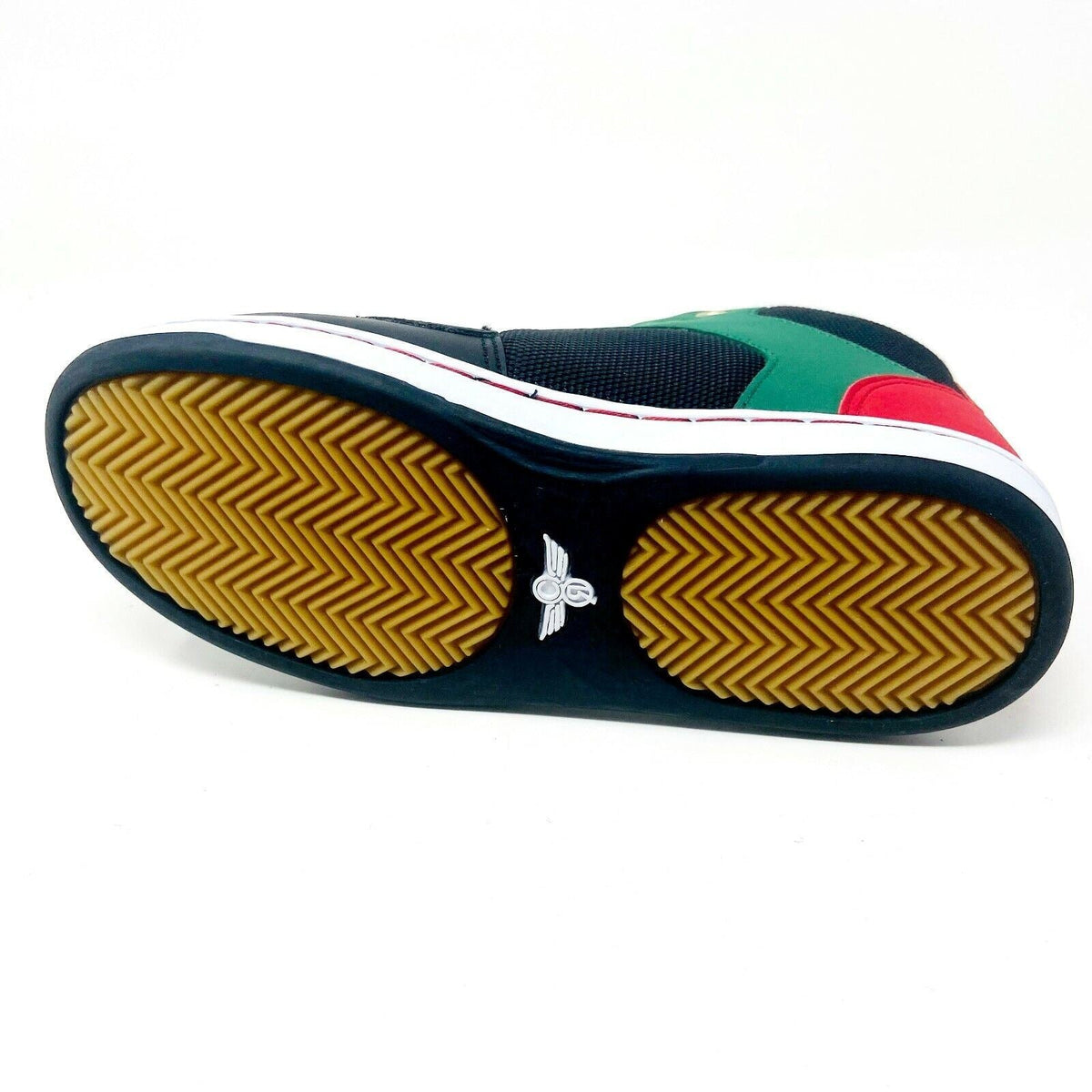 Creative Recreation Cesario Black Emerald Red Youth Kids Sneakers