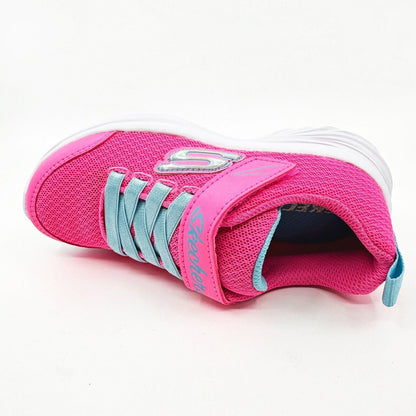 Skechers Dreamy Dancer Miss Minimalistic Pink Turquoise Kids Girls Size 11