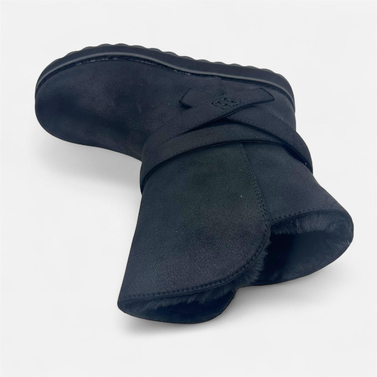 Skechers Keepsakes 2.0 Pikes Peak Black Womens Size 5 Scotchgard Shearling Style