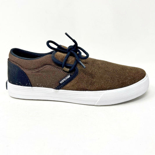 Supra Cuba Demitasse Black White Mens Size 8 Skateboard Sneakers 08108 275