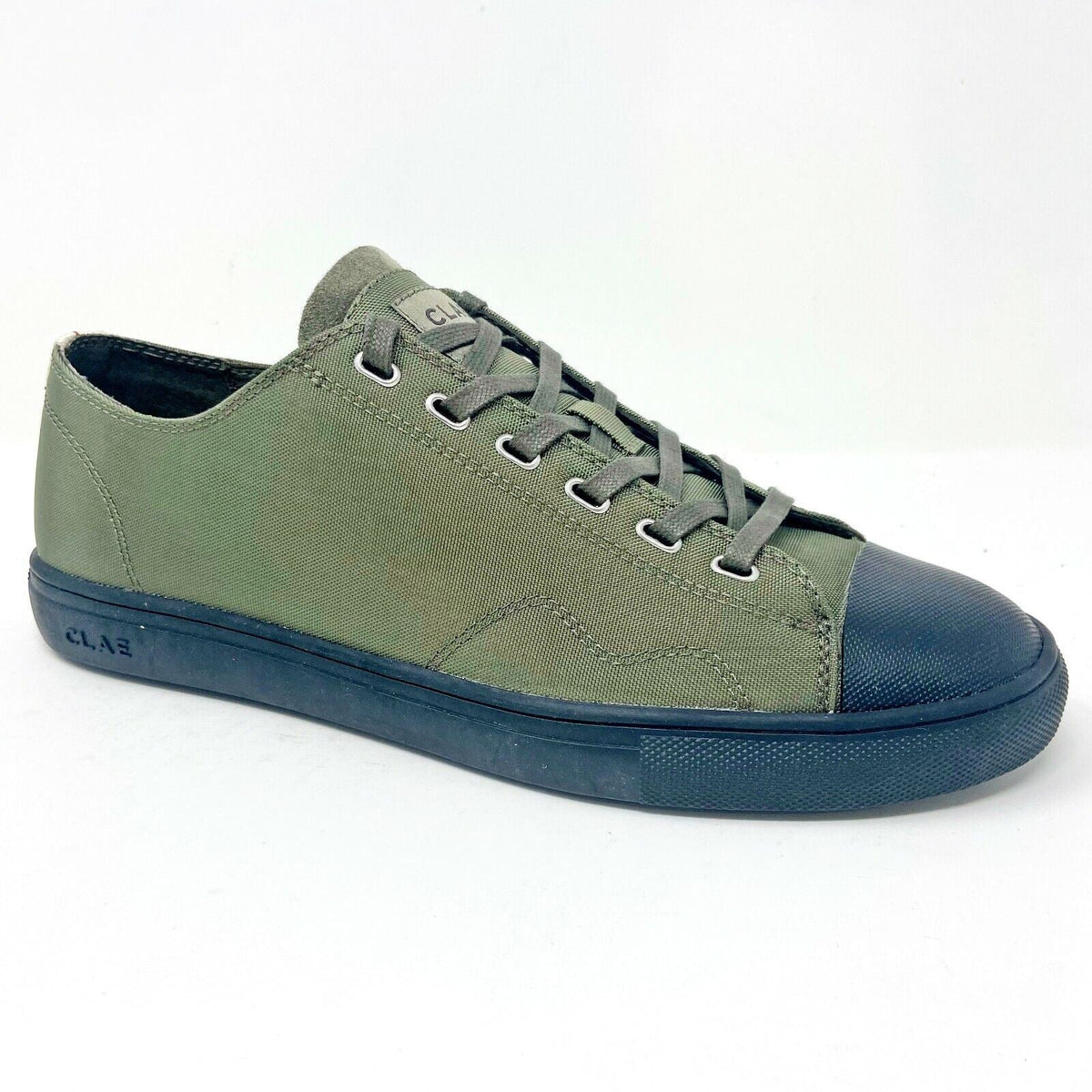 Clae Herbie Textile Hiking Green Ballistic Nylon Mens Premium Casual Sneakers