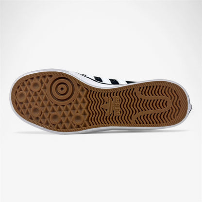 Adidas Nizza Core Black White Mens Athletic Sneaker