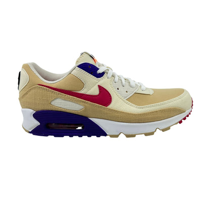 Nike Air Max 90 SE Sesame Rush Pink Coconut Mens Athletic Sneaker