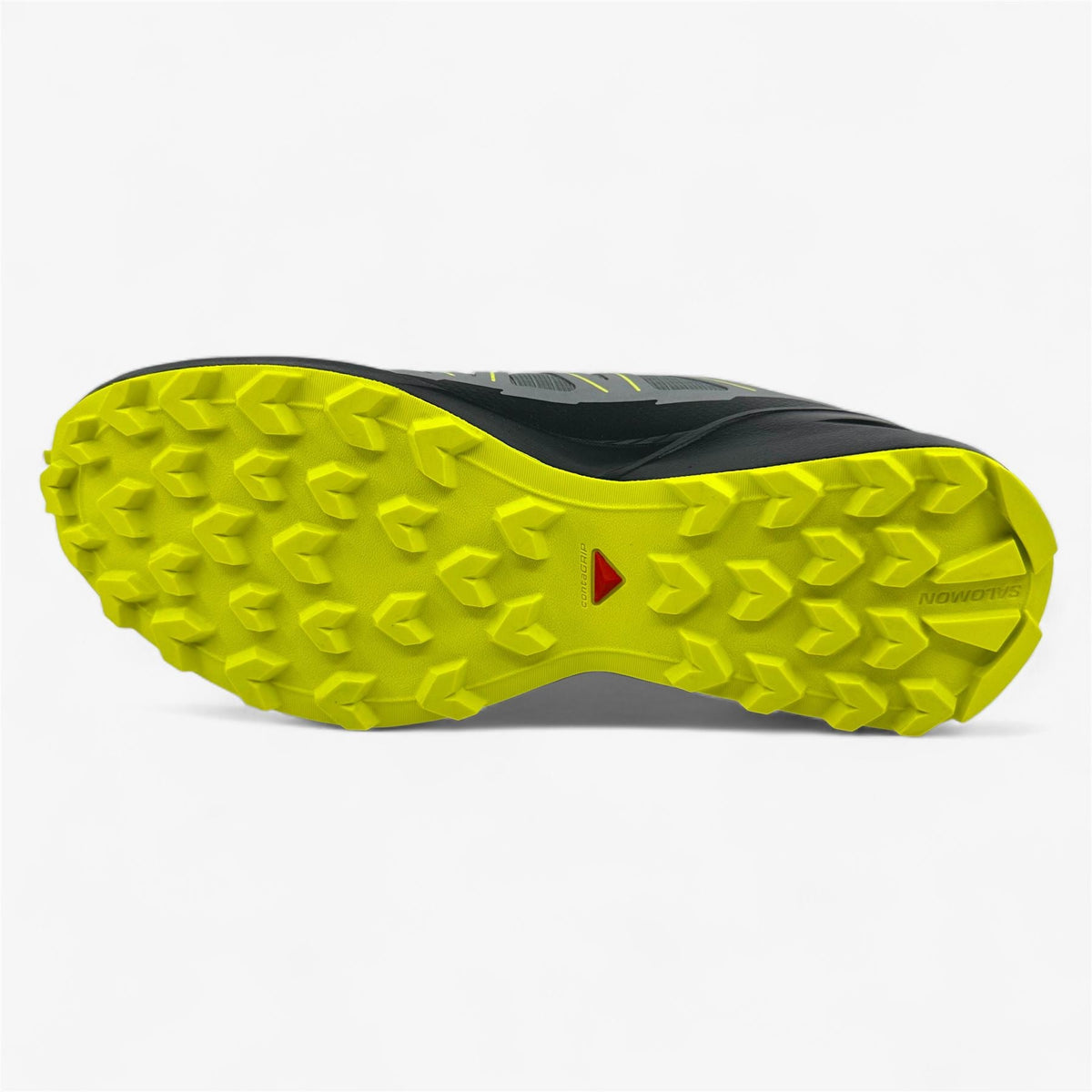 Salomon Speedcross Peak Quiet Shade Black Sulphur Spring Mens Athletic Sneaker