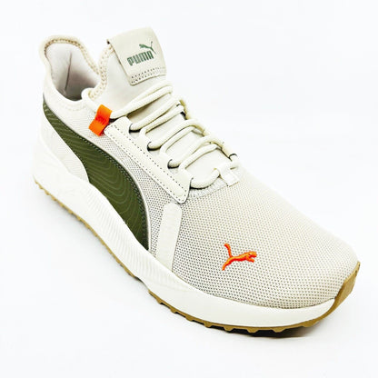 Puma Pacer Future Street Plus Alpine Snow Olive Orange Mens Shoes 384634 26