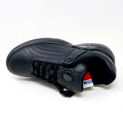 K-Swiss Chilton Triple Black Mens Athletic Shoe Sneakers 00406 001
