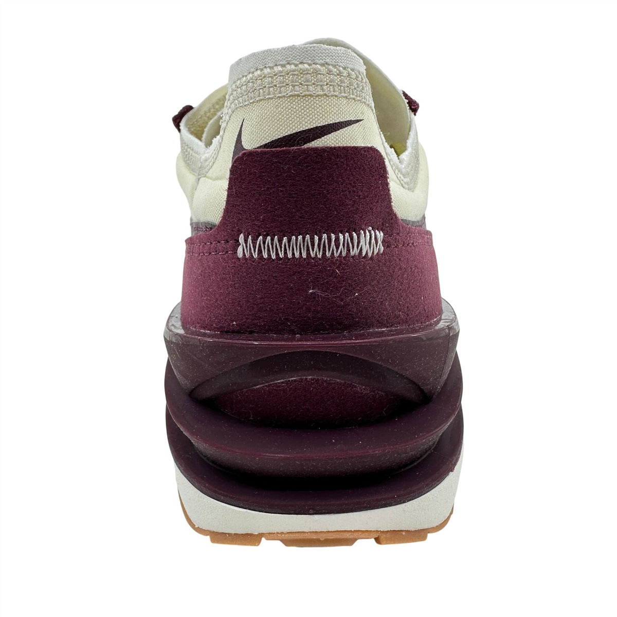 Nike Waffle One SE Coconut Milk Night Maroon Mens Athletic Sneaker