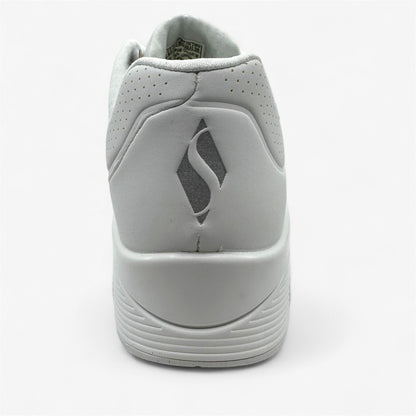 Skechers Uno Stand On Air White Womens Wide Athletic Sneaker