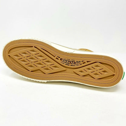 PF Flyer Center Hi Reiss Brown White Womens Retro Casual Shoes PM12OH1G