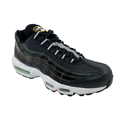 Nike Air Max 95 SE Black Flash Crimson Mens Athletic Sneaker