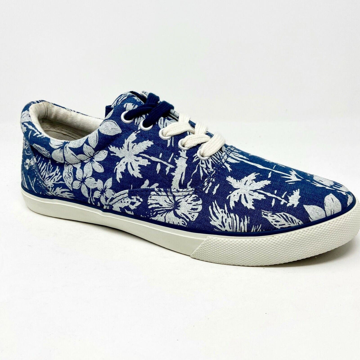 GBX Mayne Tropical White Blue Mens Casual Comfort Sneaker 134563 2