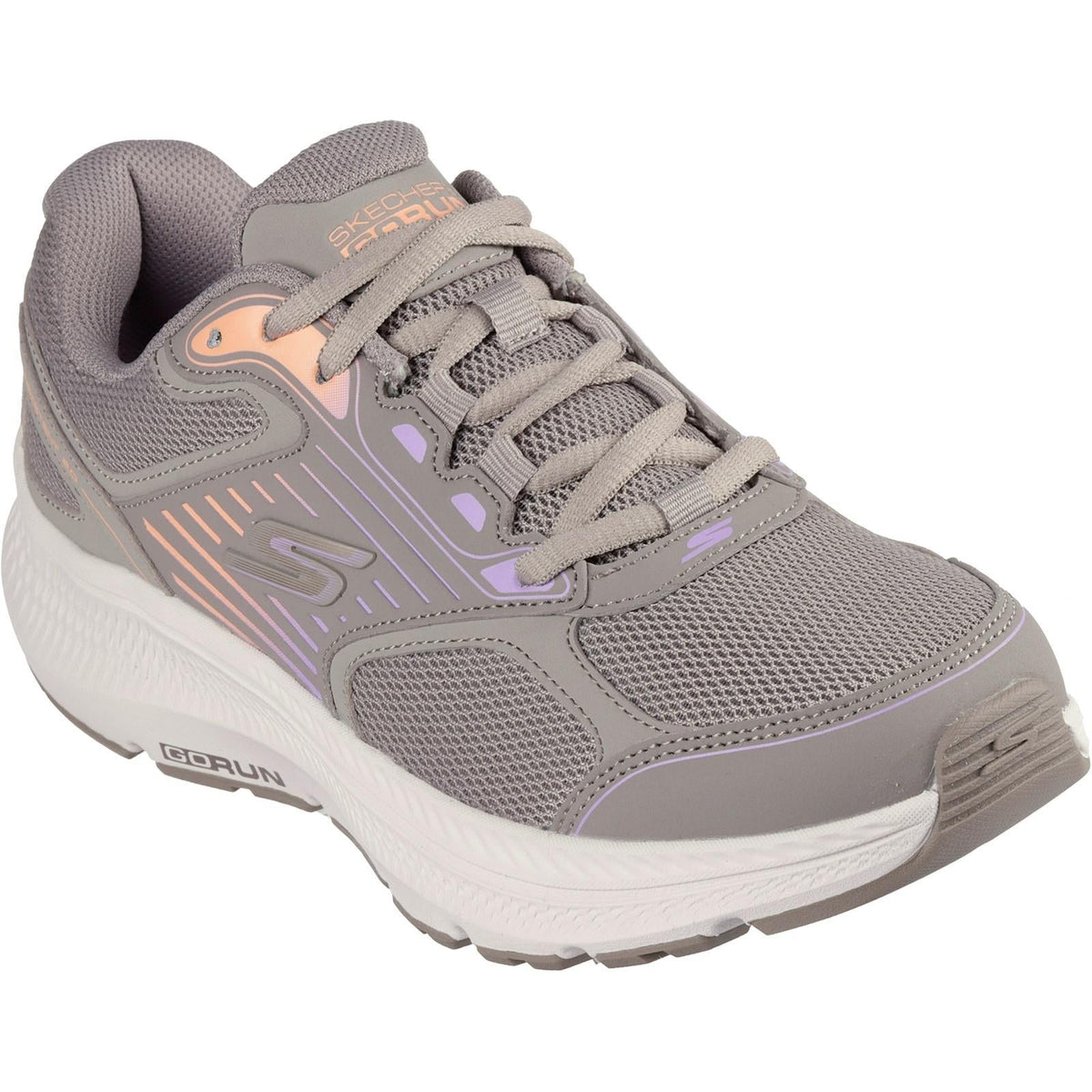 Women's Wide Fit Skechers 128606 Go Run Consistent 2.0 Advantage Trainers