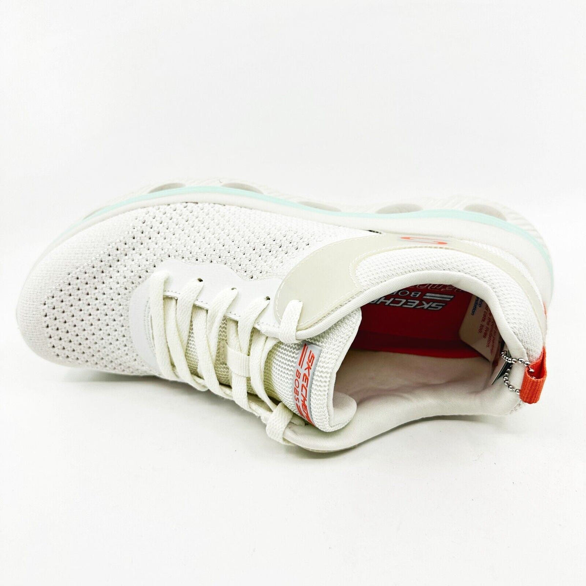 Skechers Arc Waves Bobs Star Off White Womens Size 8 Glide Step Sneakers