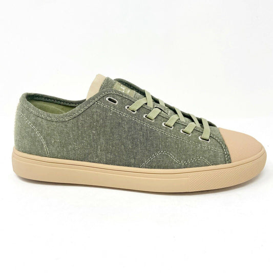 Clae Herbie Textile Aloe Green Mens Premium Casual Sneakers