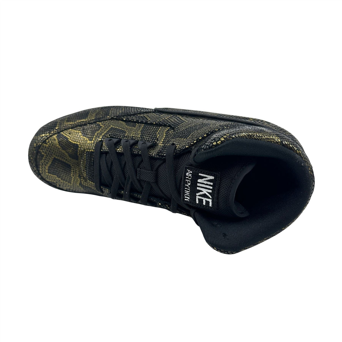 Nike Air Python Premium Black White Mens Athletic Sneaker