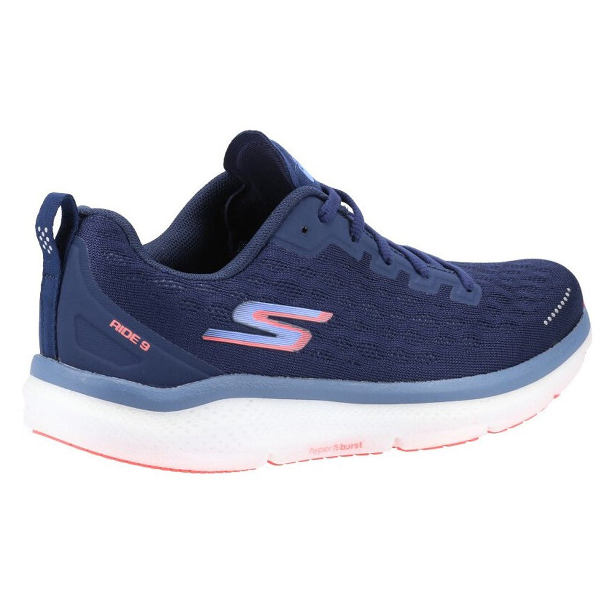 Women's Wide Fit Skechers 172005 Go Run Ride 9 Trainers