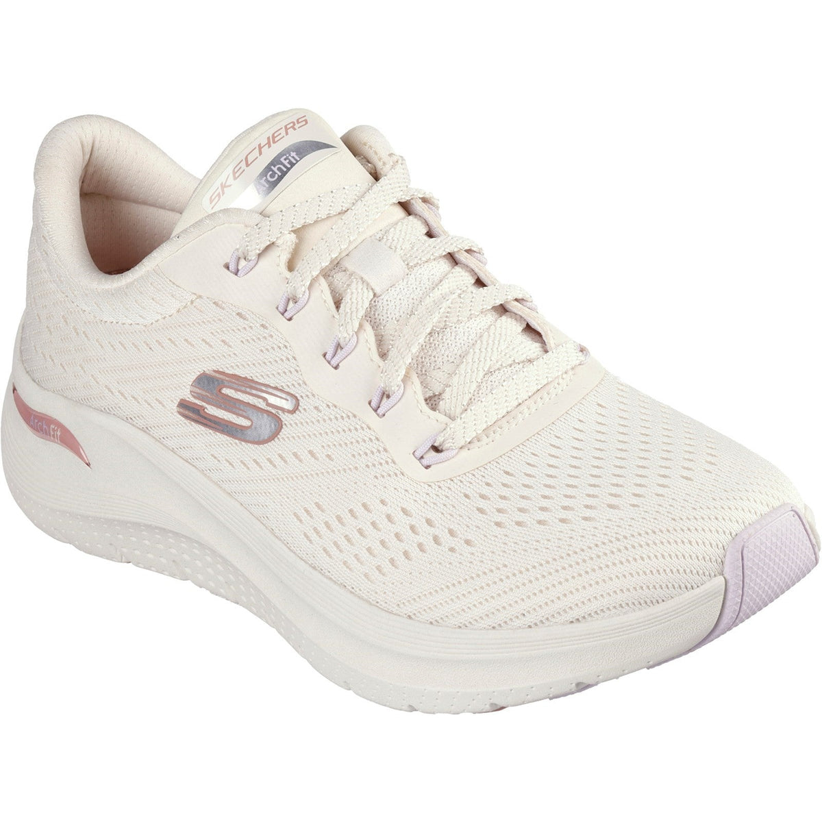 Womens Wide Fit Skechers 150051 2.0 Arch Fit Big League Trainers