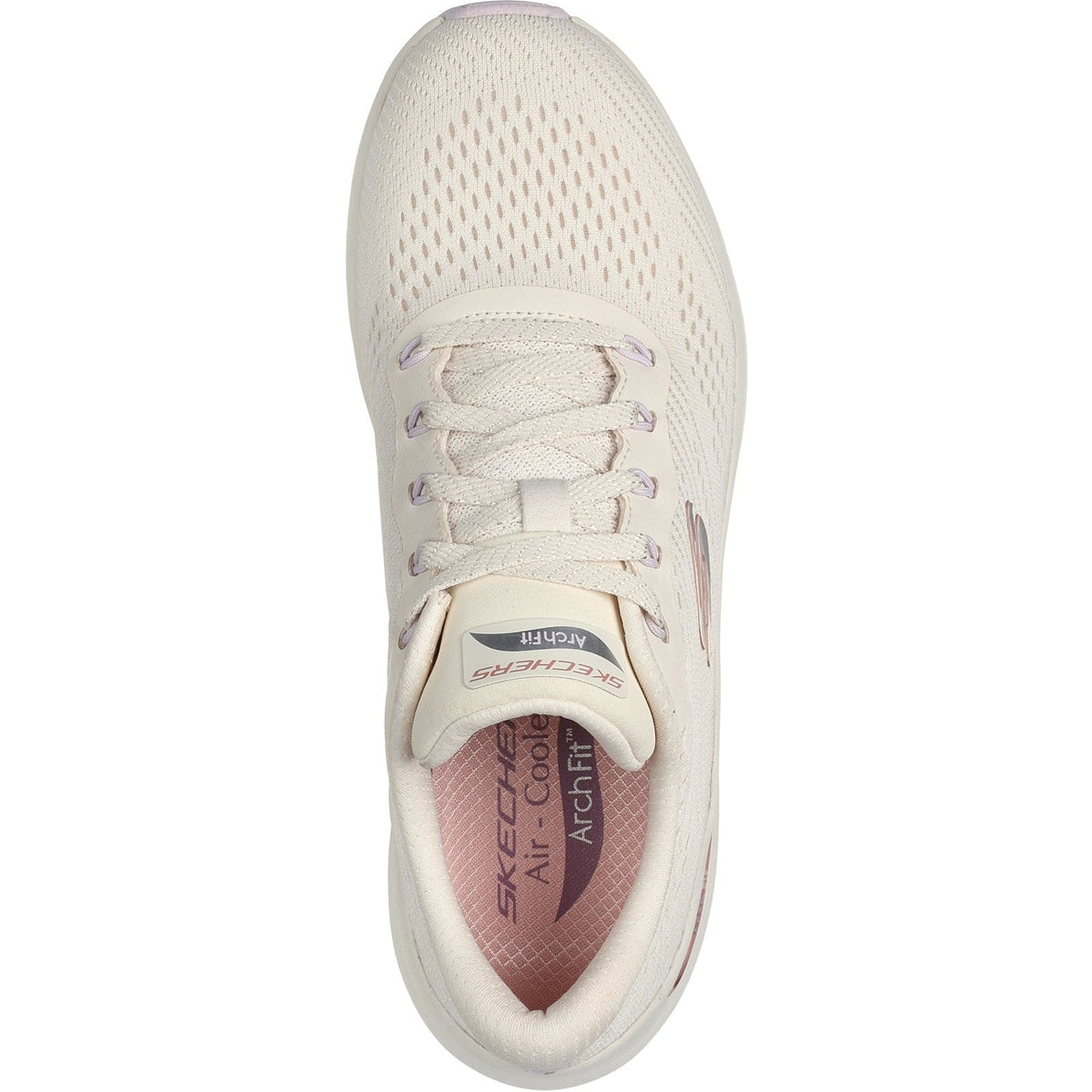 Womens Wide Fit Skechers 150051 2.0 Arch Fit Big League Trainers