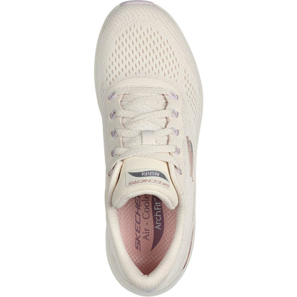 Womens Wide Fit Skechers 150051 2.0 Arch Fit Big League Trainers