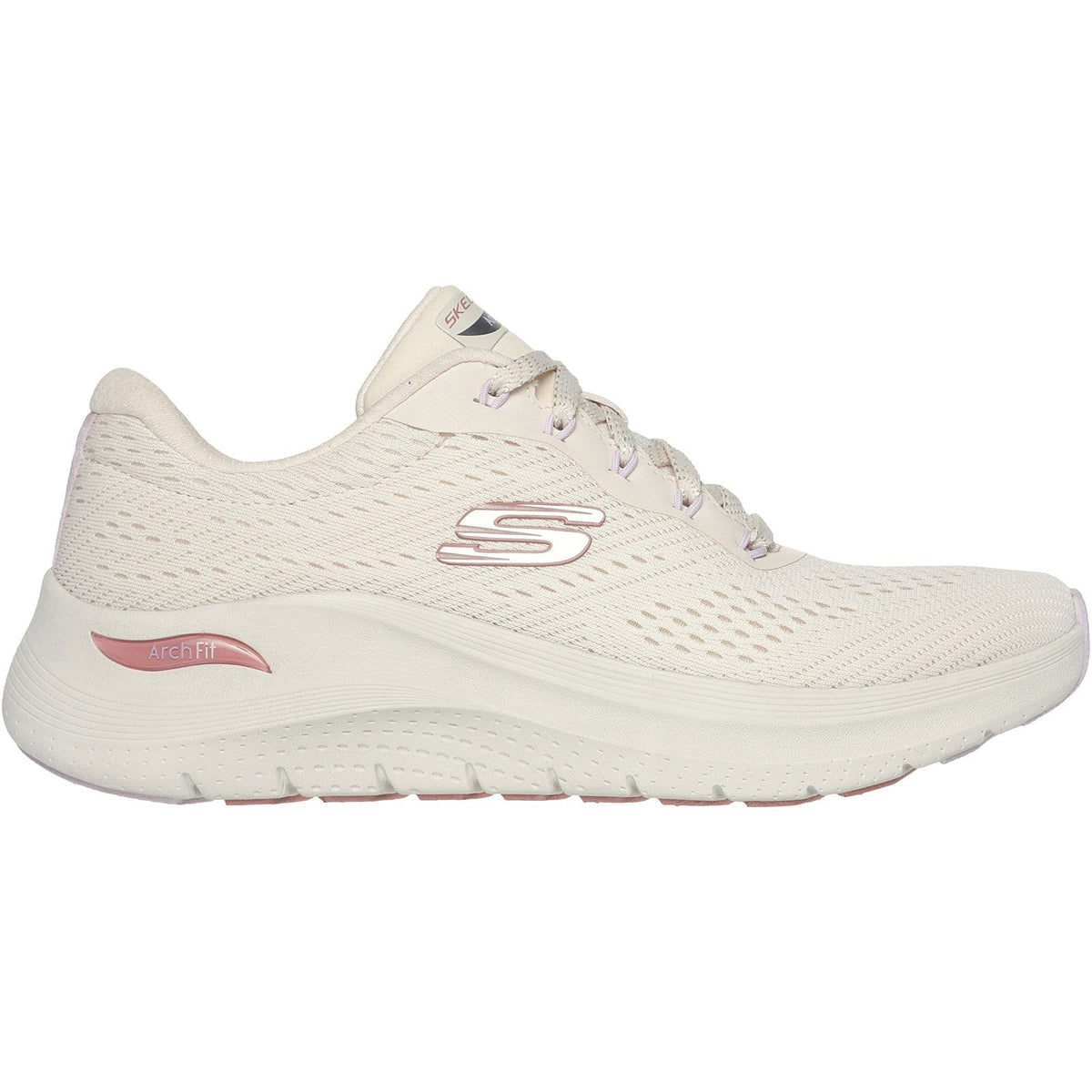 Womens Wide Fit Skechers 150051 2.0 Arch Fit Big League Trainers