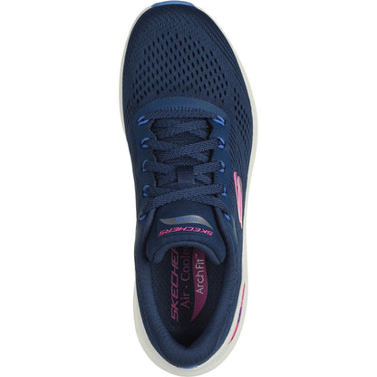 Womens Wide Fit Skechers 150051 2.0 Arch Fit Big League Trainers
