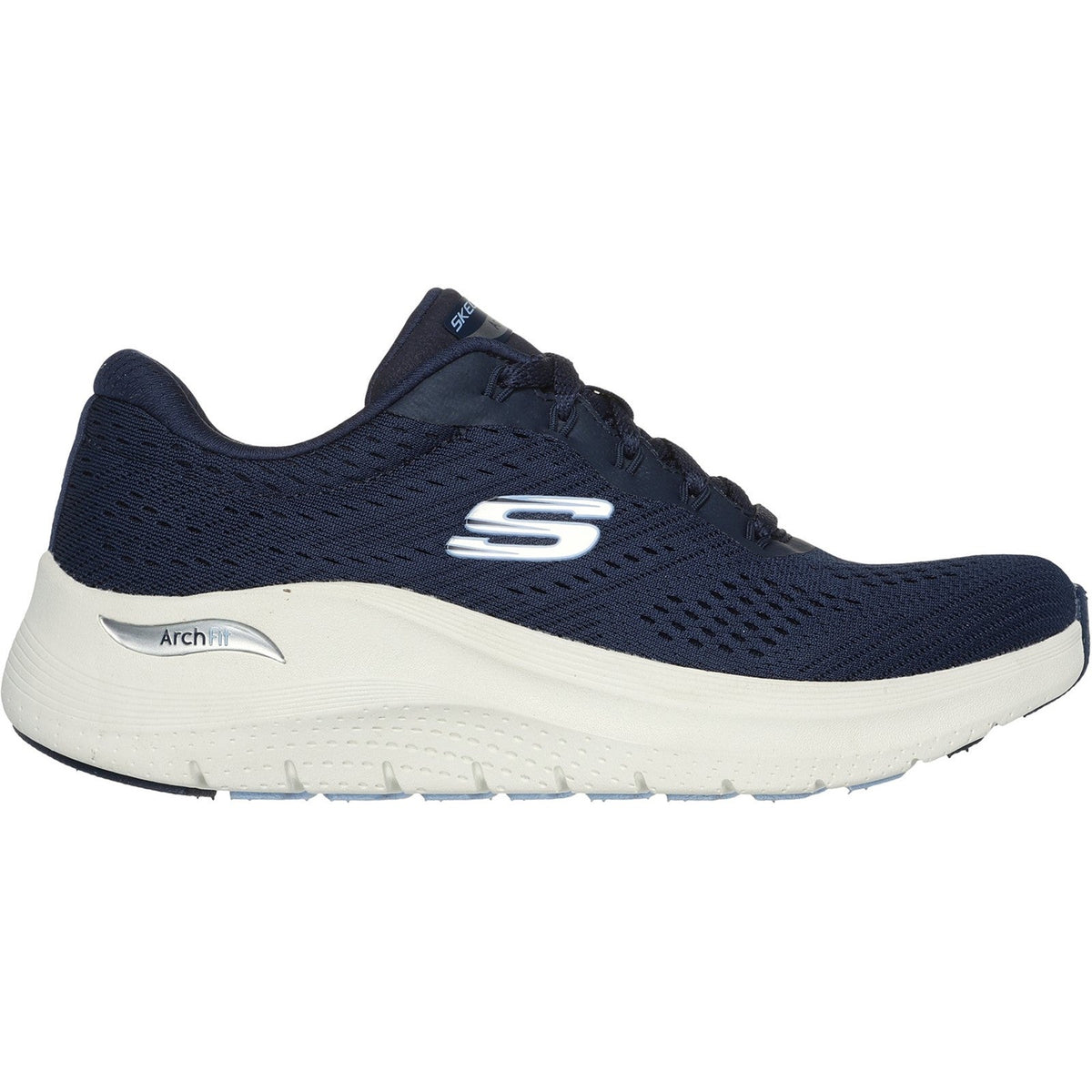 Womens Wide Fit Skechers 150051 2.0 Arch Fit Big League Trainers