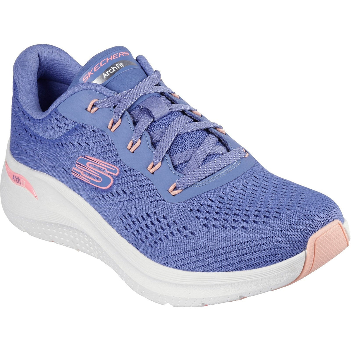 Womens Wide Fit Skechers 150051 2.0 Arch Fit Big League Trainers