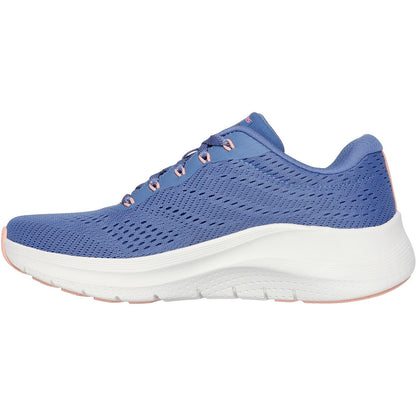 Womens Wide Fit Skechers 150051 2.0 Arch Fit Big League Trainers