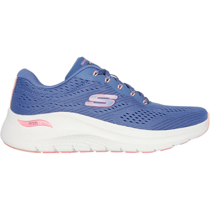Womens Wide Fit Skechers 150051 2.0 Arch Fit Big League Trainers