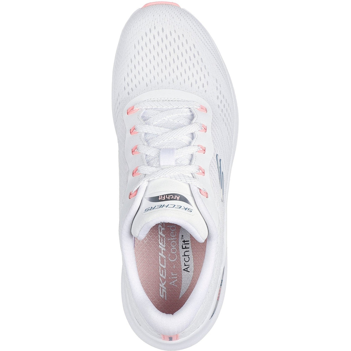 Womens Wide Fit Skechers 150051 2.0 Arch Fit Big League Trainers