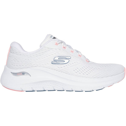 Womens Wide Fit Skechers 150051 2.0 Arch Fit Big League Trainers
